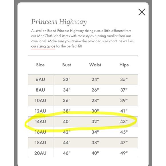 ModCloth x Princess Highway Floral Strawberry Dress Navy/Red Linen Blend -Sz 14 - Picture 10 of 10